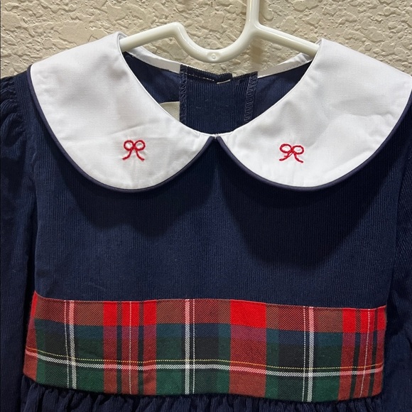 The Beaufort Bonnet Company Long Sleeve Cindy Lou Sash Dress size 4T - Picture 2 of 6